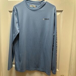 Magellan Outdoors Men’s Long-Sleeve Performance Shirt - Light Blue